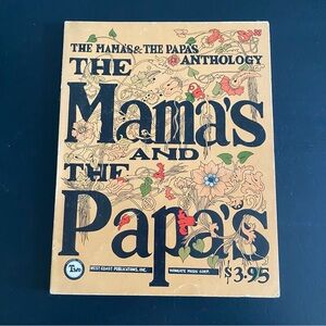 The Mamas and the Papas Anthology Music Book Collector’s Series Two Vintage